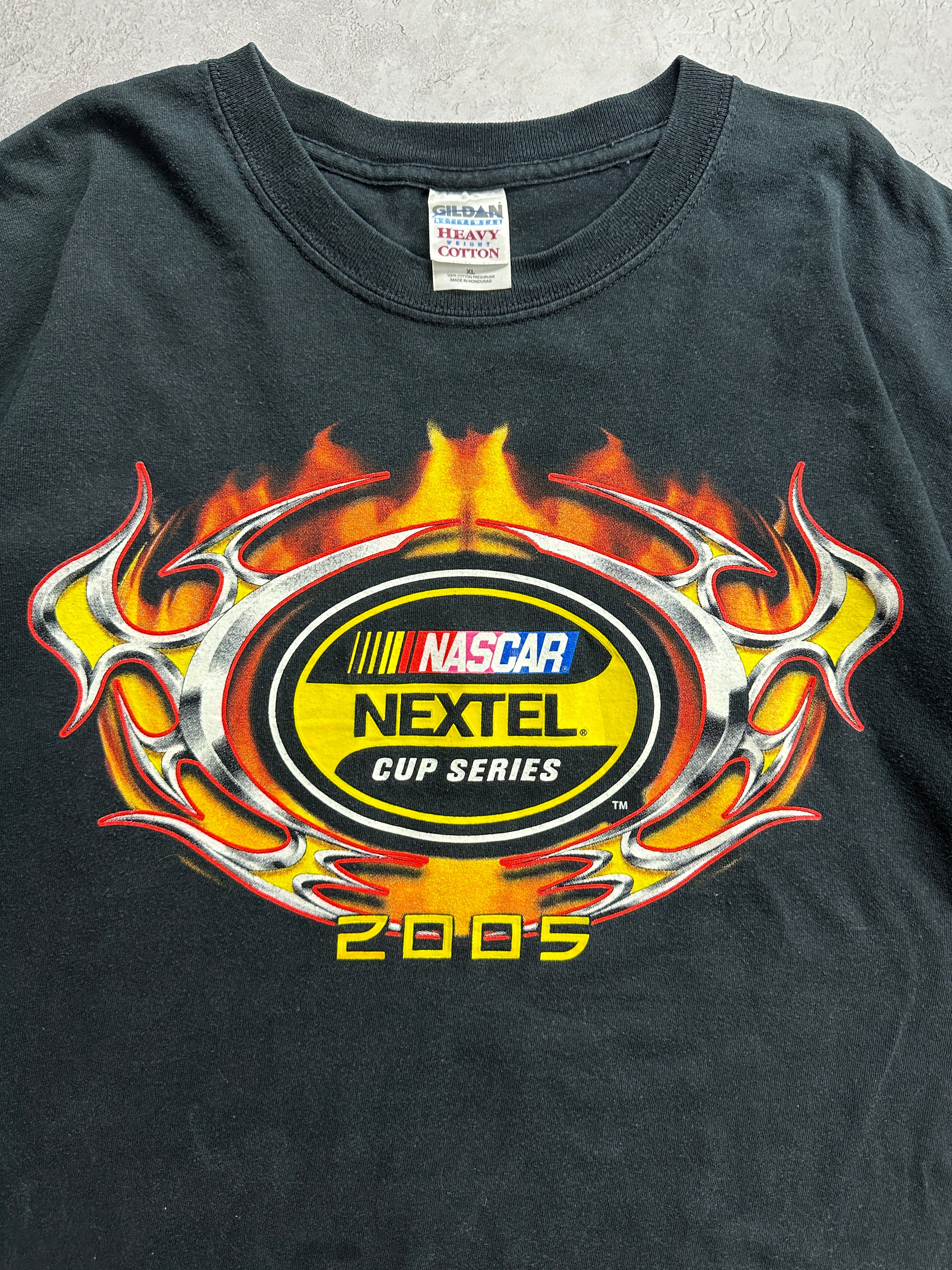 '05 Black Nascar Nextel Cup Series T-Shirt (Fits L)