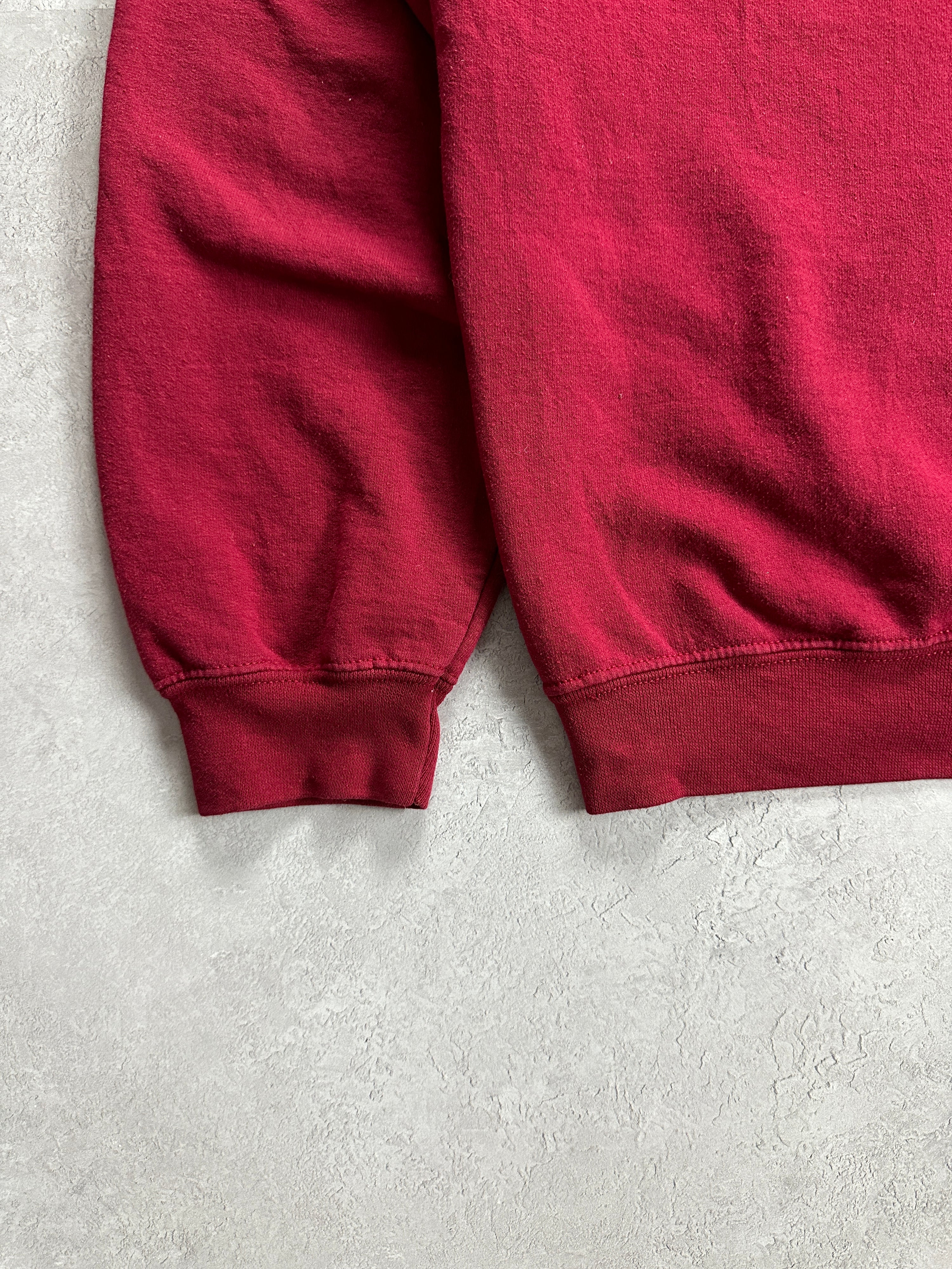 00s Red University of Indianapolis Crewneck (M)