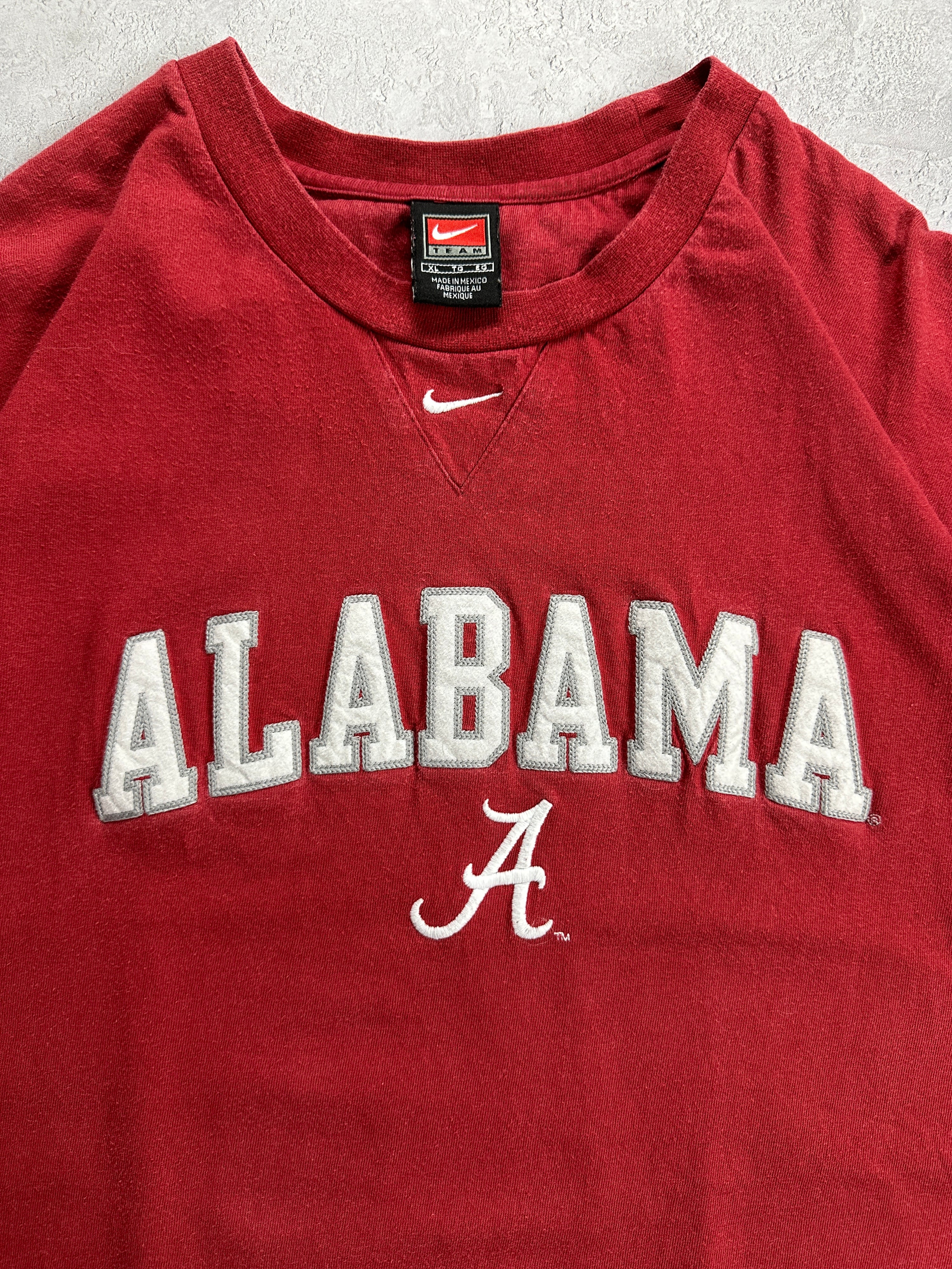 00s Red Nike Alabama Crimson Tide T-Shirt (XL)