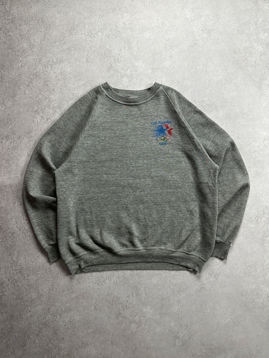 '84 Grey Levi's Los Angeles Olympics Crewneck (Fits M)