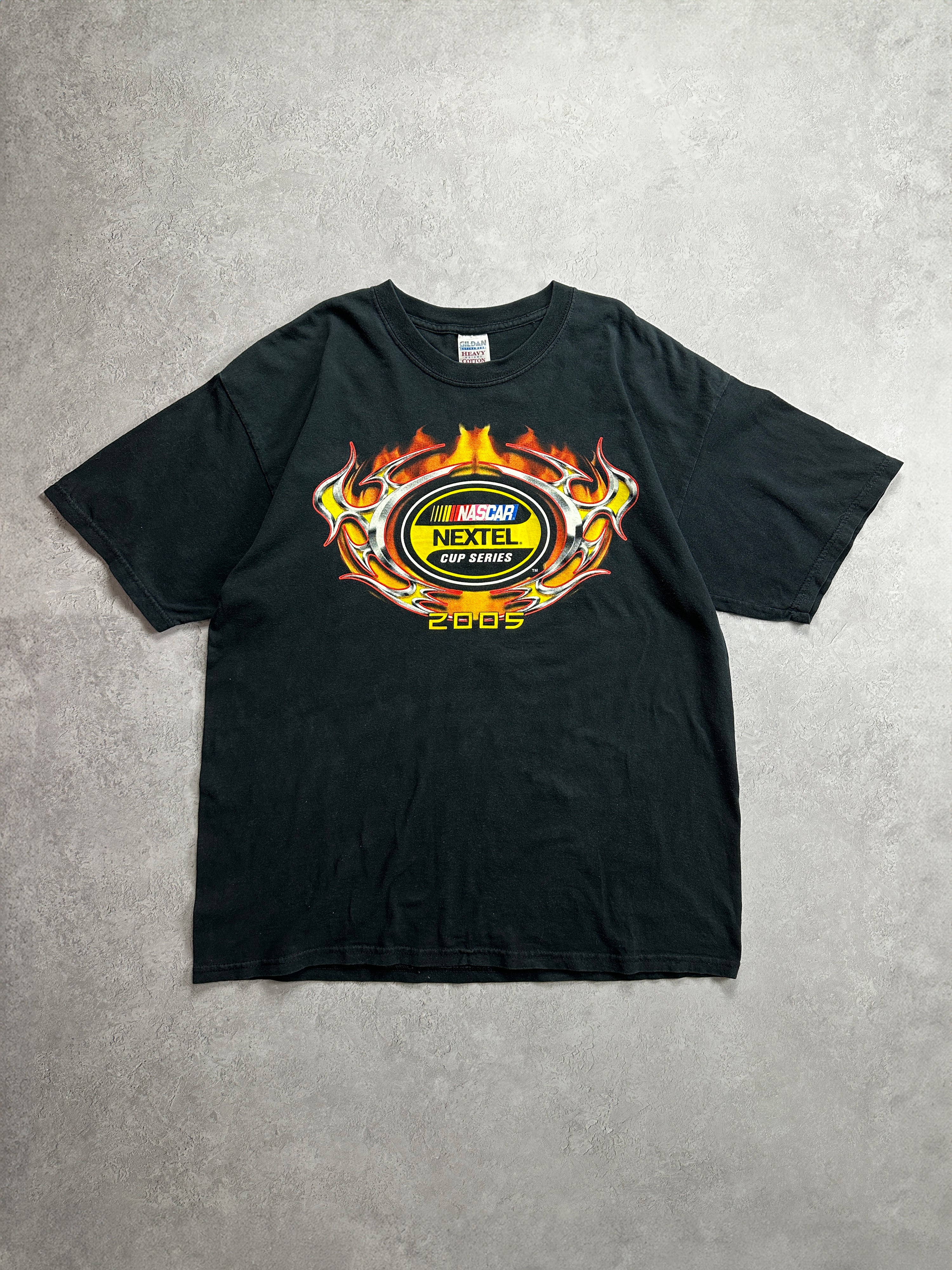 '05 Black Nascar Nextel Cup Series T-Shirt (Fits L)