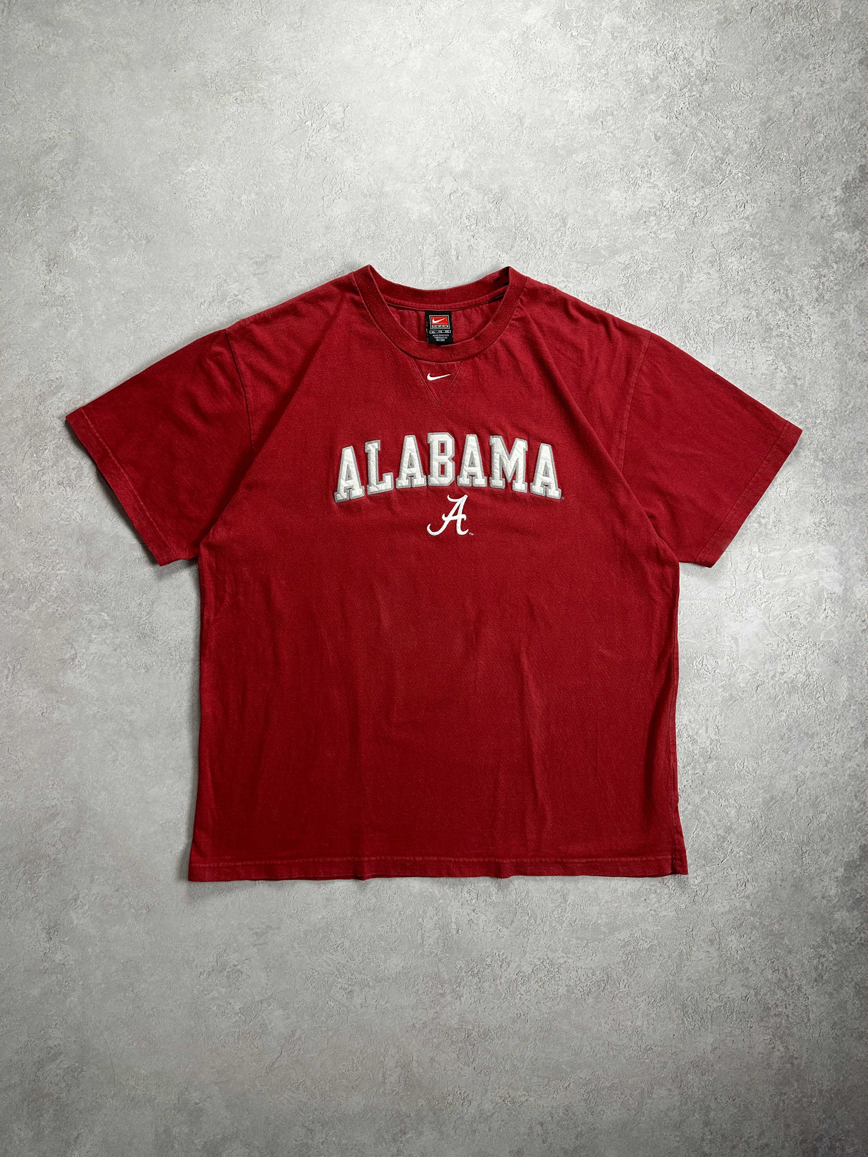 00s Red Nike Alabama Crimson Tide T-Shirt (XL)